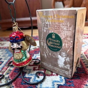 Inge Glass Vintage Ornament Nutcracker - Etsy
