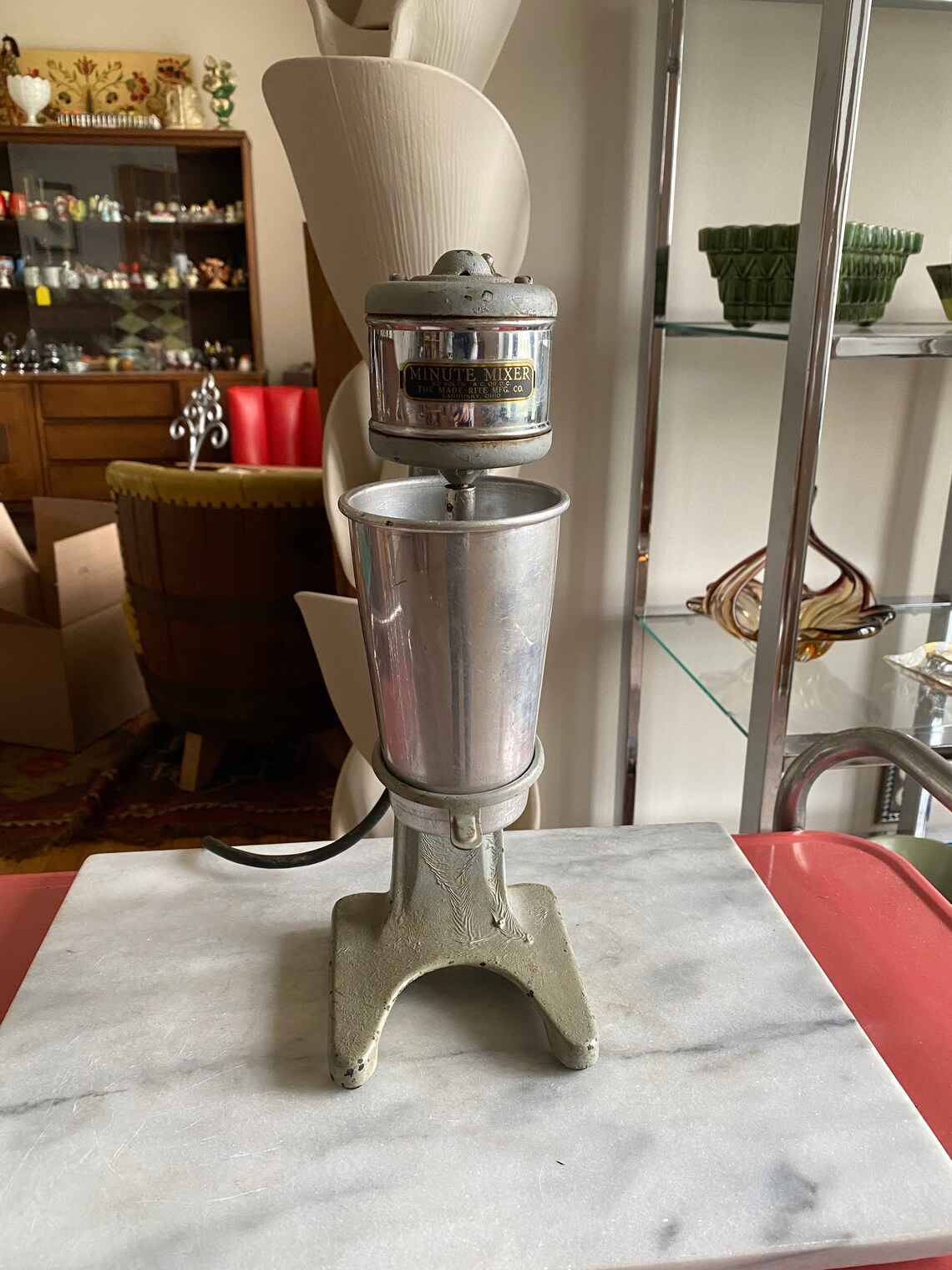Vintage Minute Mixer MilkShake Mixer. Maid Rite MFG. Co. Etsy