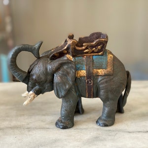 Male Tusked Elephant Collectible Figurine EBR02 Male Tusked Elephant Collectible Figurine EBR02