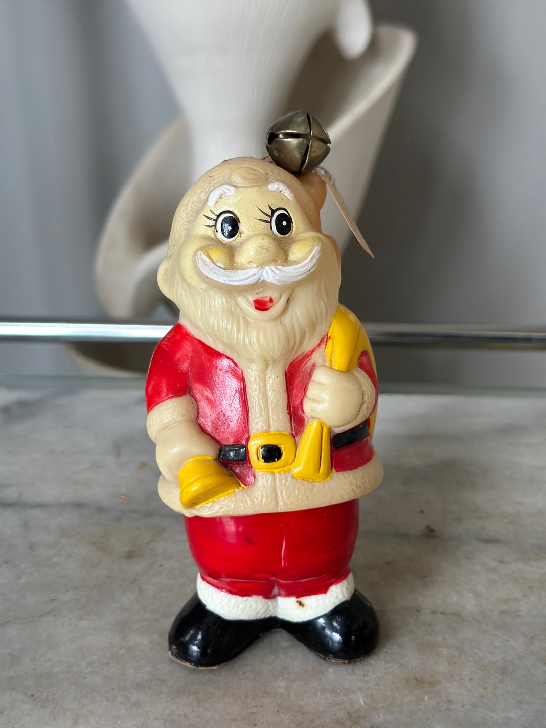 Vintage Windup Santa Toy Working Condition Made in Japan Vintage
