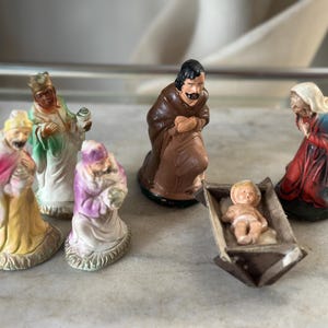 1940s Nativity Set - Etsy