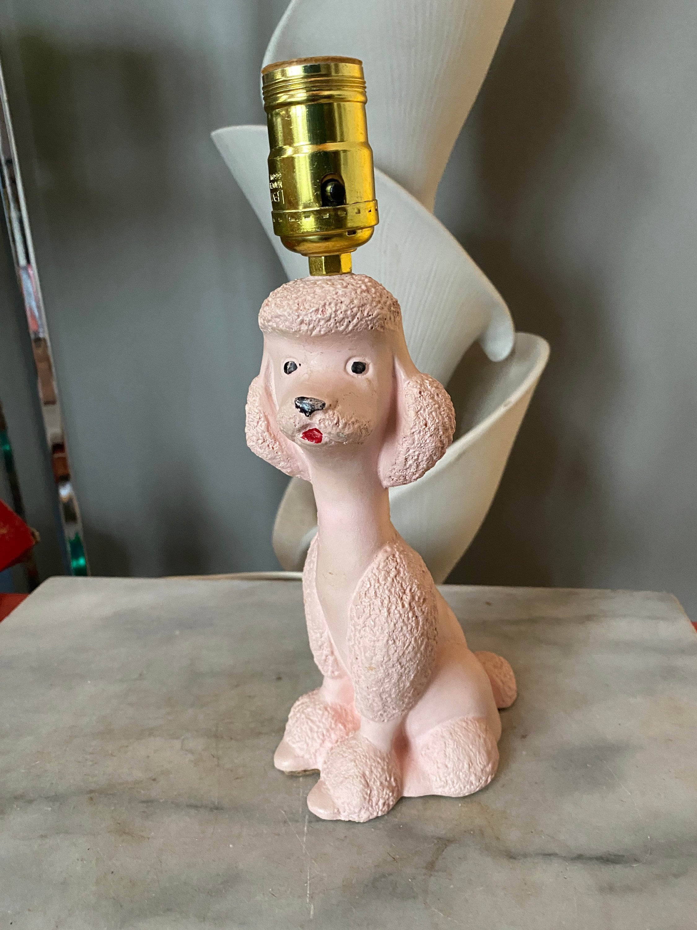 Poodle lamp cheap
