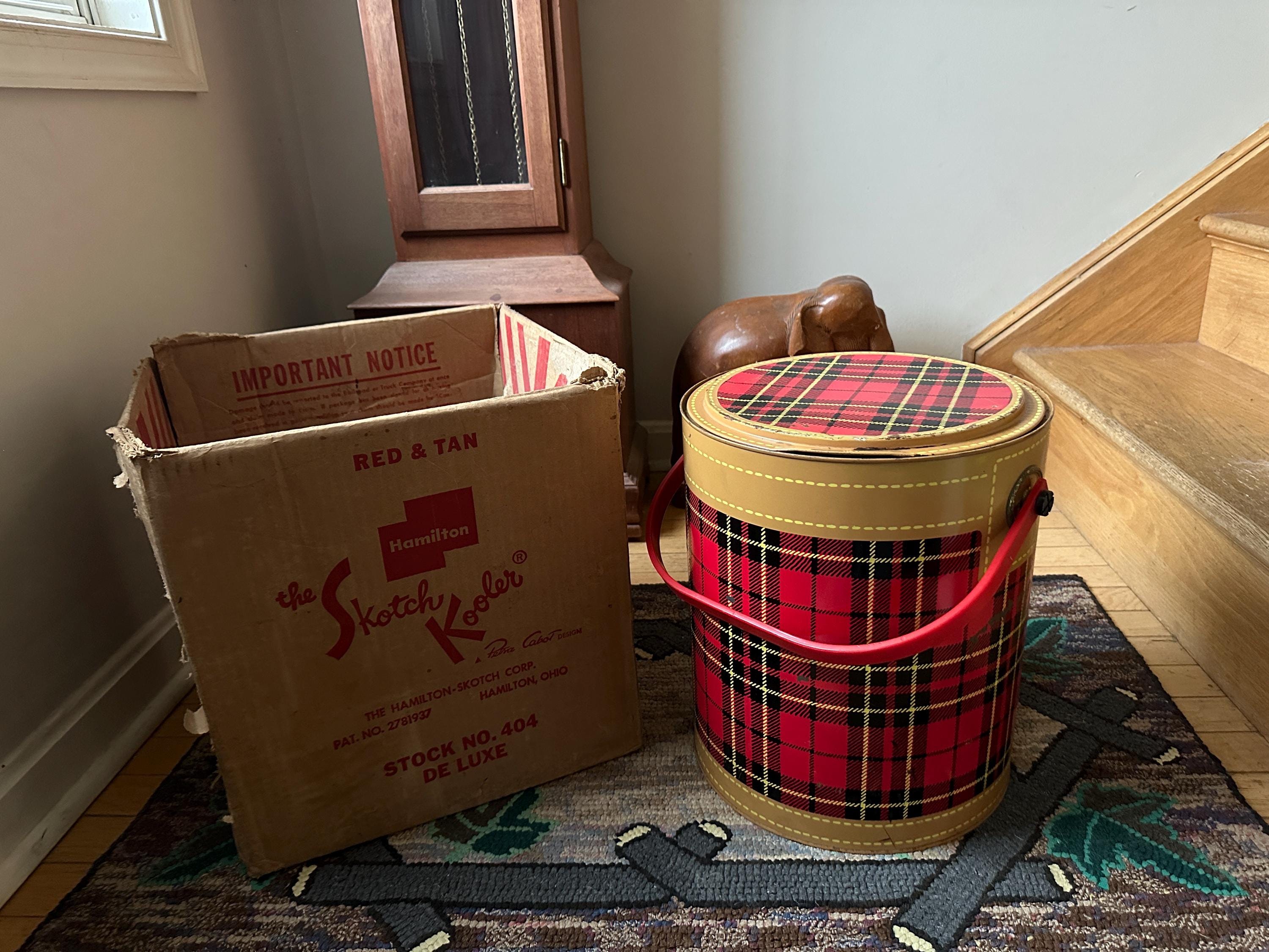 Vintage Skotch Kooler by Hamilton - Vintage Cooler - Retro Cooler 