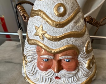 Timmy Woods Vintage Santa Claus Handbag With Spectacles NEW With