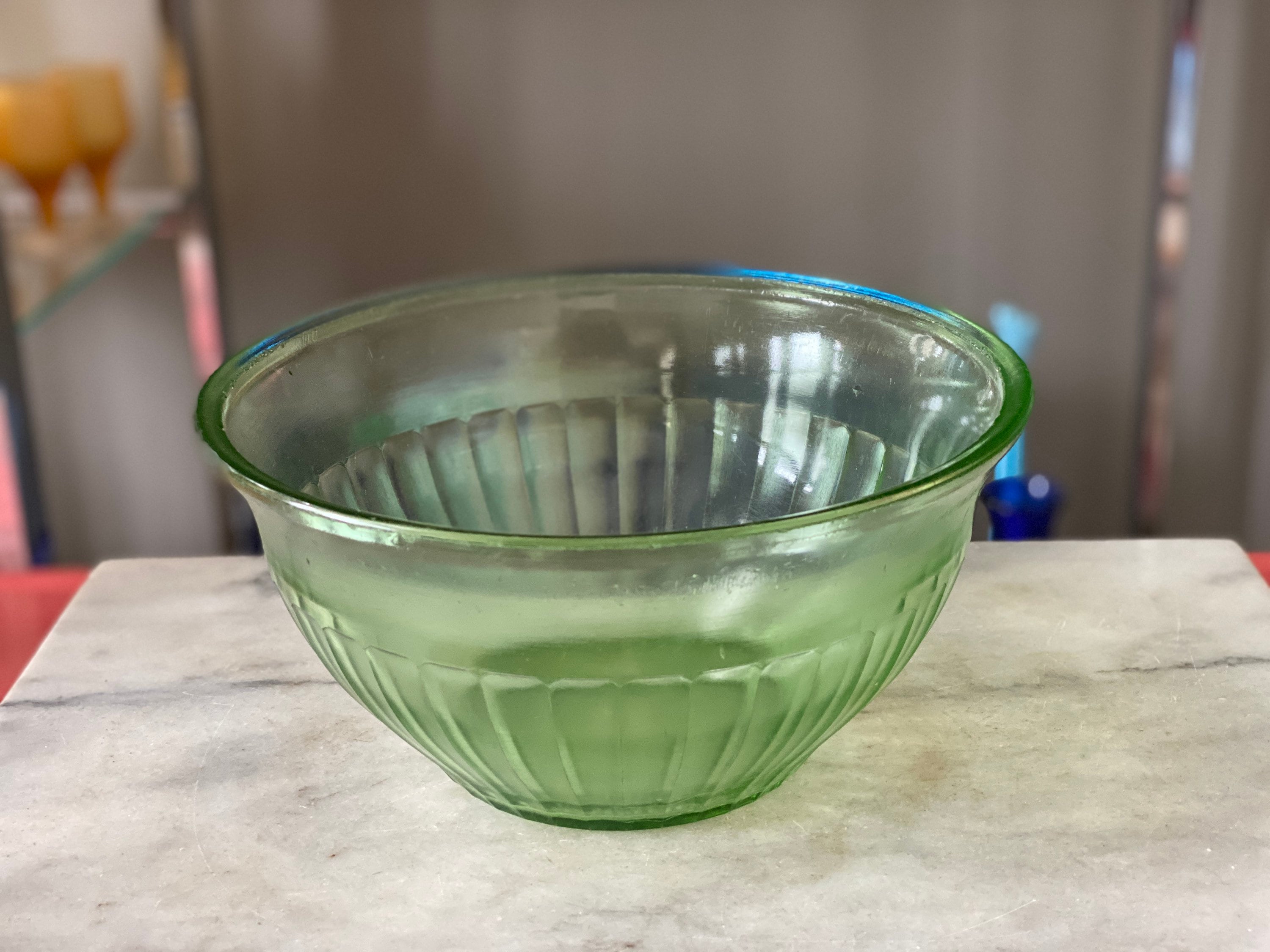 Home & Living Kitchen & Dining Uranium Glass Dish