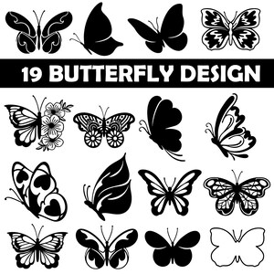 Butterfly Quotes Png, Butterfly Cut Files for Cricut, Butterfly Bundle, Butterfly Cut Files for Cricut, Butterflies Flower, Instant Download