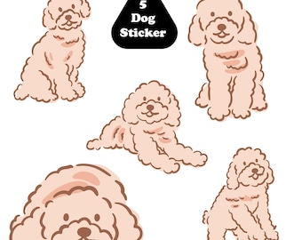 Pegatinas digitales de mascotas lindas, pegatinas de perros, pegatinas digitales, pegatinas de Goodnotes, pegatinas de planificador digital, pegatinas de animales, descarga instantánea
