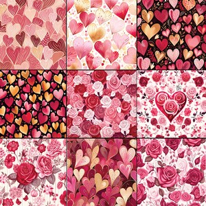 Valentine Tumbler Wrap Bundle, 20oz Skinny Valentine Tumbler Designs, Valentine Day Tumbler Wrap, Valentine&#39;s Day Png, Digital Download