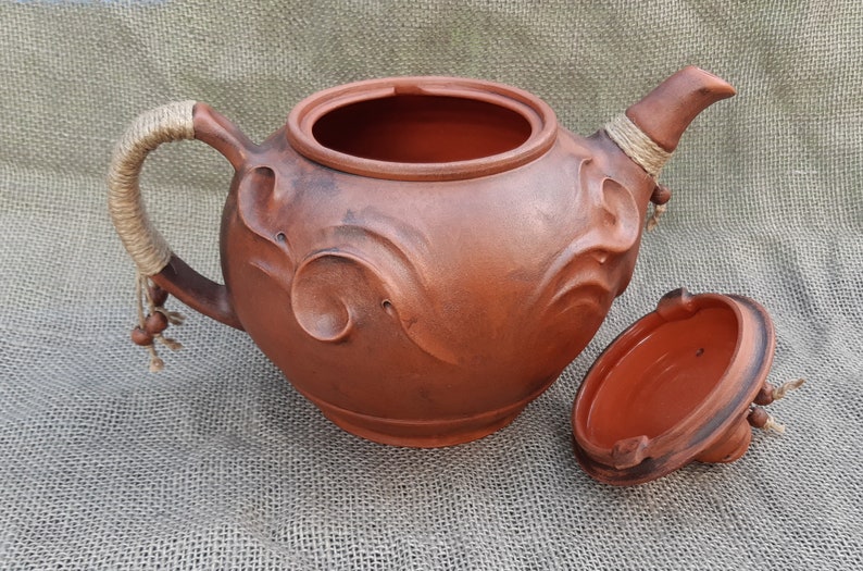 Handmade Ceramic Teapot Lid With Lock Etsy