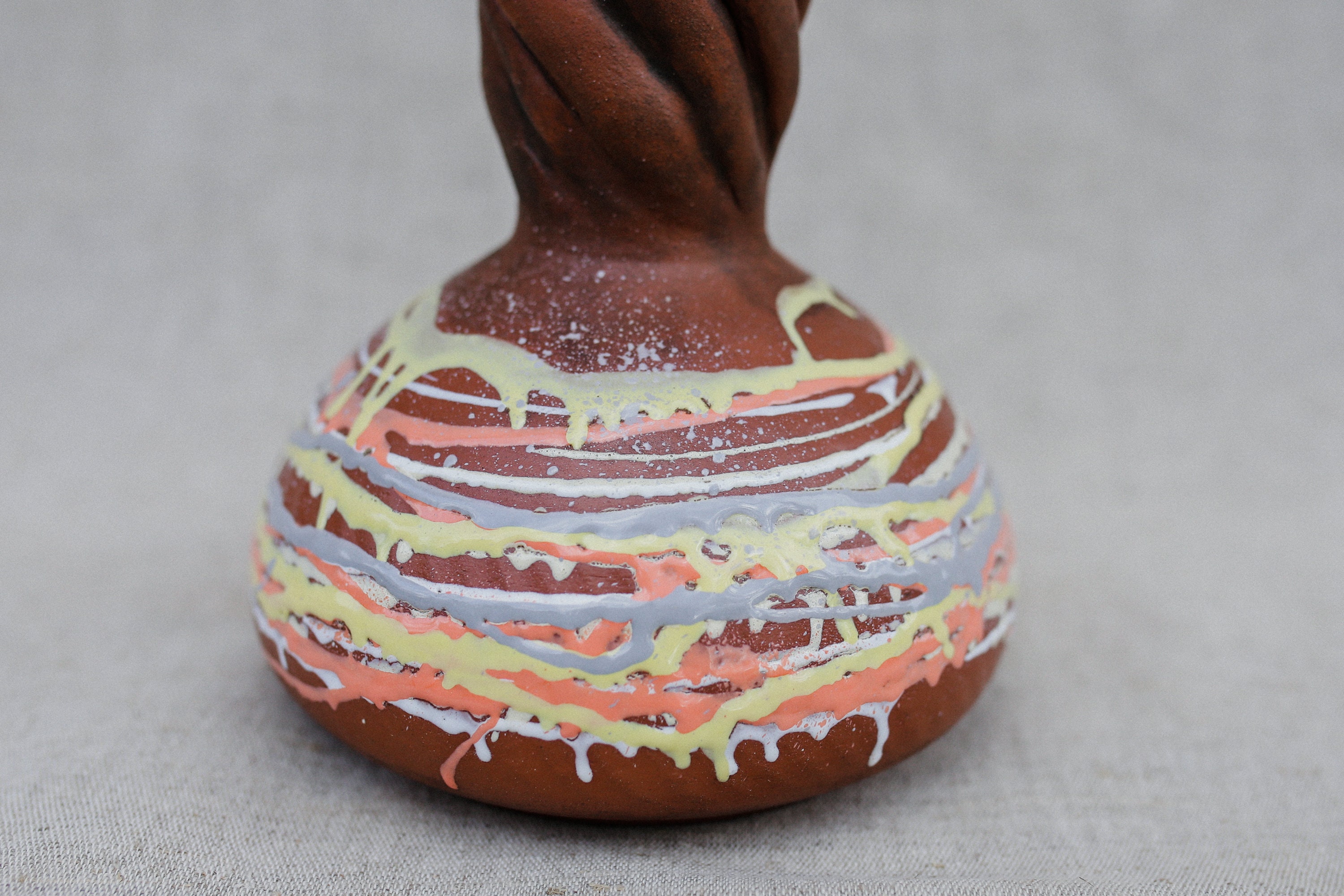 Original Handmade Ceramic Vase. Pottery Vase in Modern Rustic Etsy UK