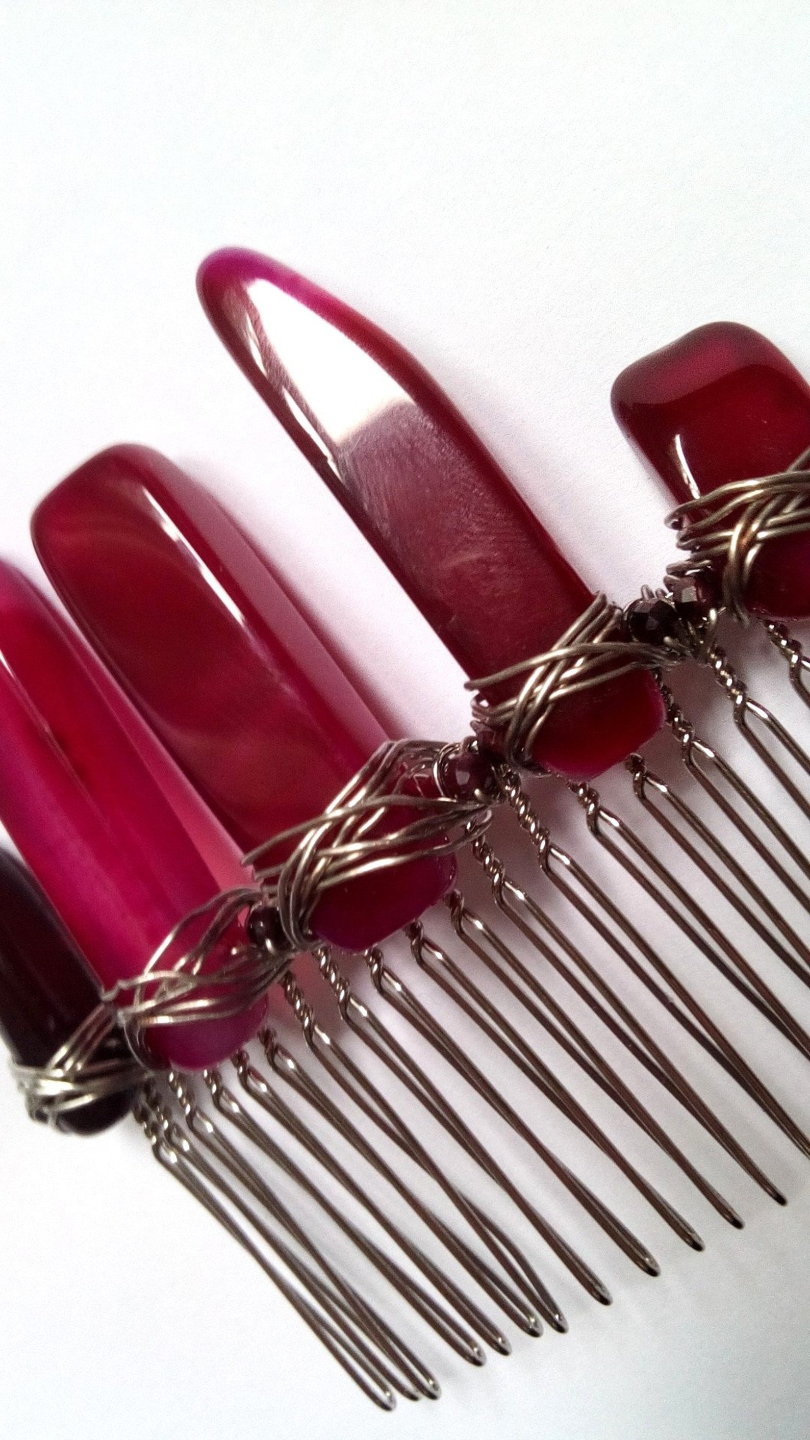 Crystal Comb Crystal Hair Comb Crystal Hair Combs Crystal Etsy