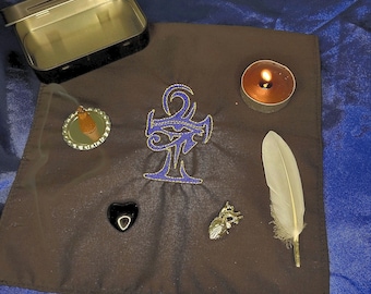 Anubis Travel Altar * Egyptian God * Anpu * Kemetic * Pocket Altar