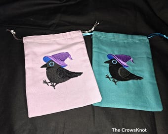 Crow Wizard Tarot Bag* Witchy * Pagan