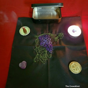 Dionysus Altar Tin * Portable Altar * Hellenic Gods*