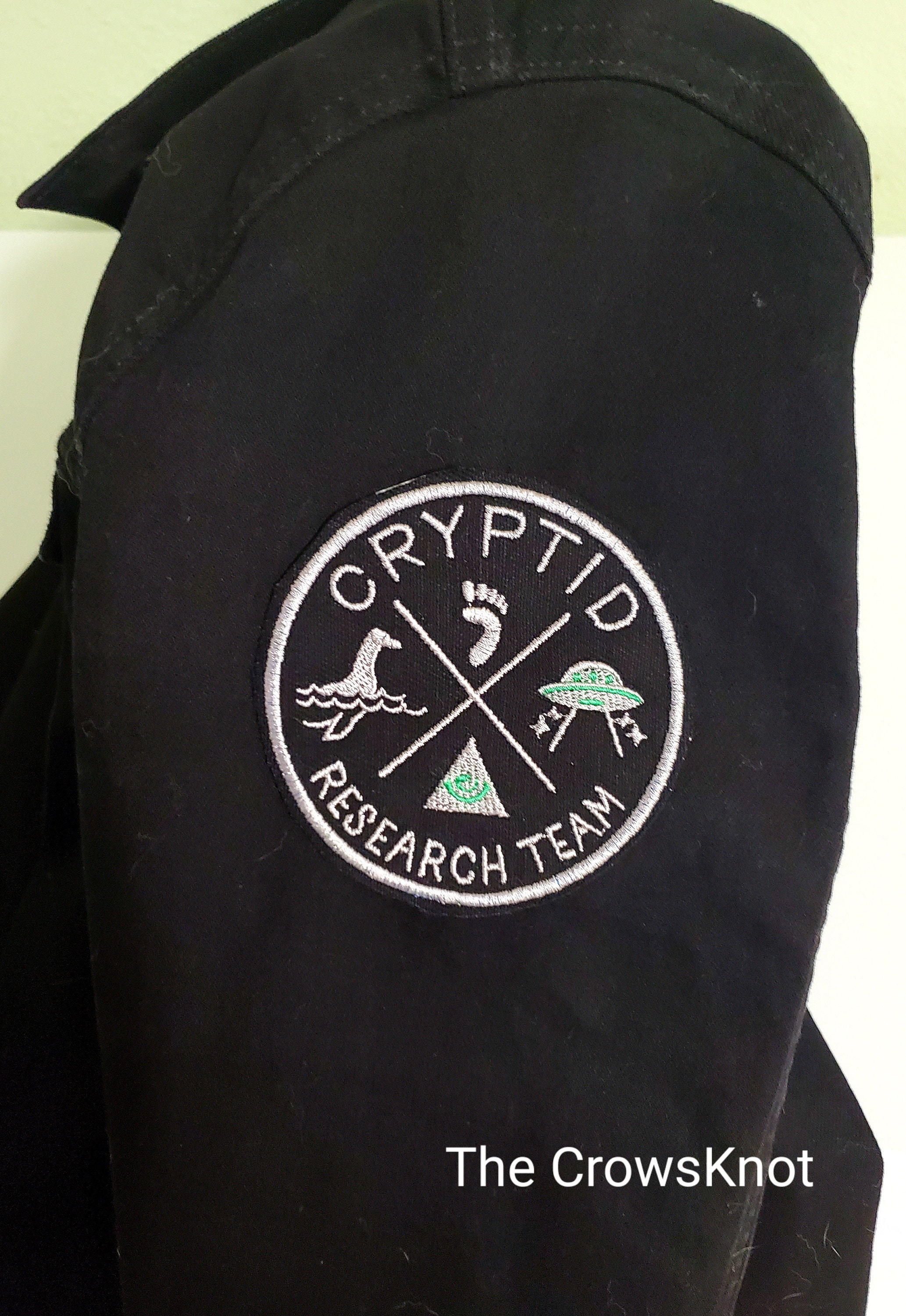 Iron-on Cryptid Research Team Patch - Etsy