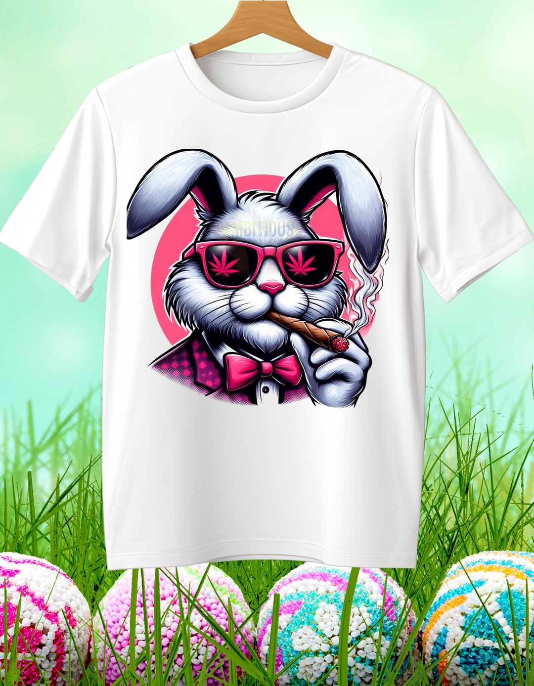 Easter Png File| Easter Bunny Png | 4/20 Png \ 4/20 Png| Smoking Bunny ...