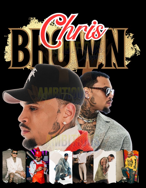 Chris Brown Png File - Etsy