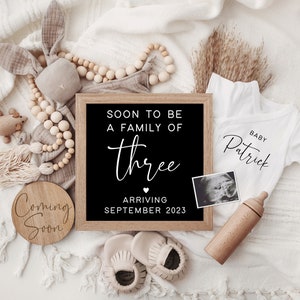 Digital Pregnancy Announcement, Baby Announcement, Social Media, Facebook, Instagram