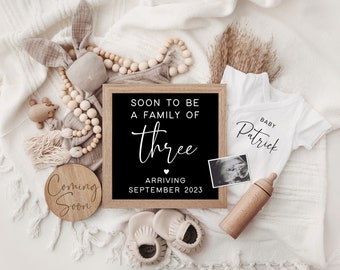 Digital Pregnancy Announcement, Baby Announcement, Social Media, Facebook, Instagram