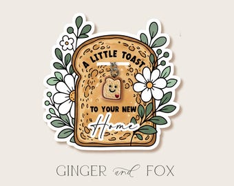 A little toast to your new Home - New or First House gift