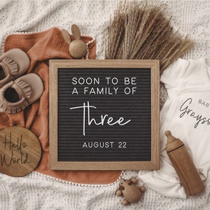 Digital Pregnancy Announcement, Neutral, Social Media, Facebook, Instagram