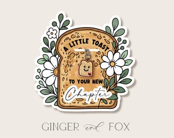 A little toast to your new Chapter - Promotion, moving or good luck gift