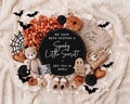 Halloween Pregnancy Announcement: Spooky Social Media Reveal (Digital)