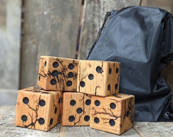 Jumbo Outdoor Lawn Dice Set