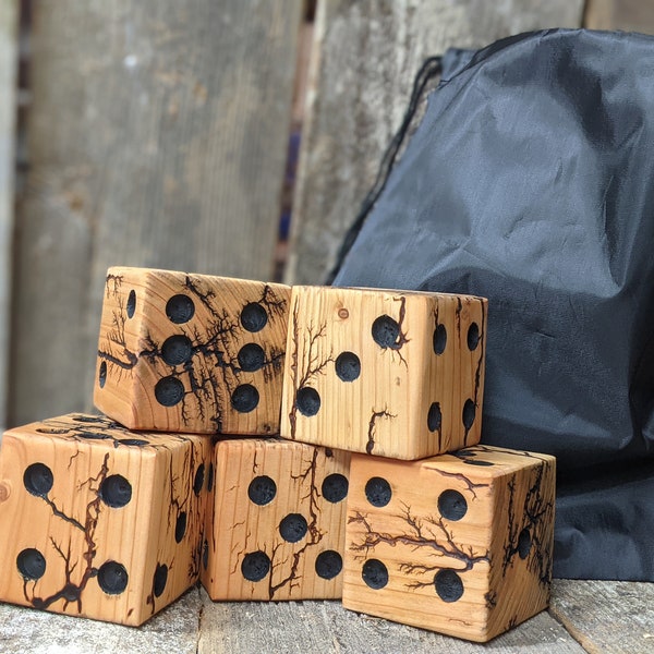 Jumbo Outdoor Lawn Dice Set