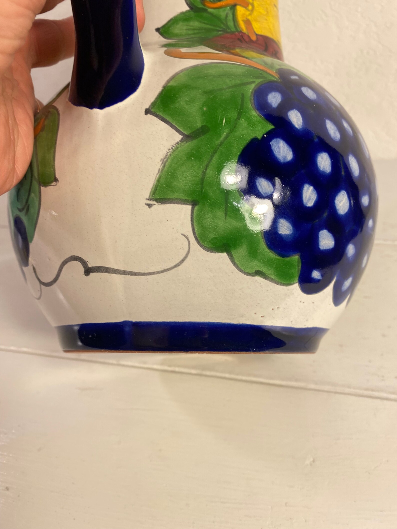 Large Mexican pottery pitcher Etsy