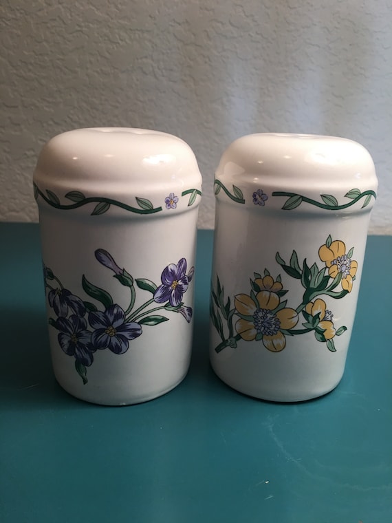 Terrace Blossoms International Tableworks oversized salt and pepper shaker
