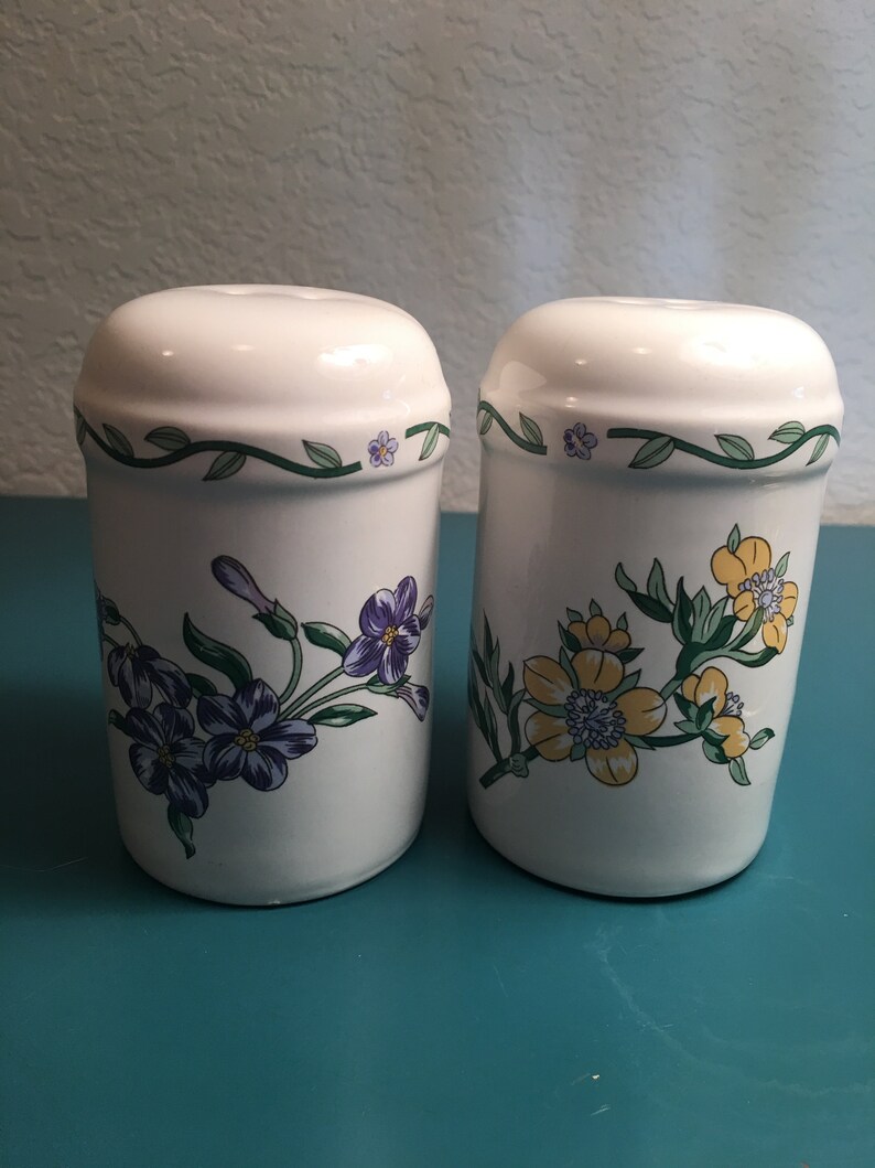Terrace Blossoms International Tableworks oversized salt and pepper shaker