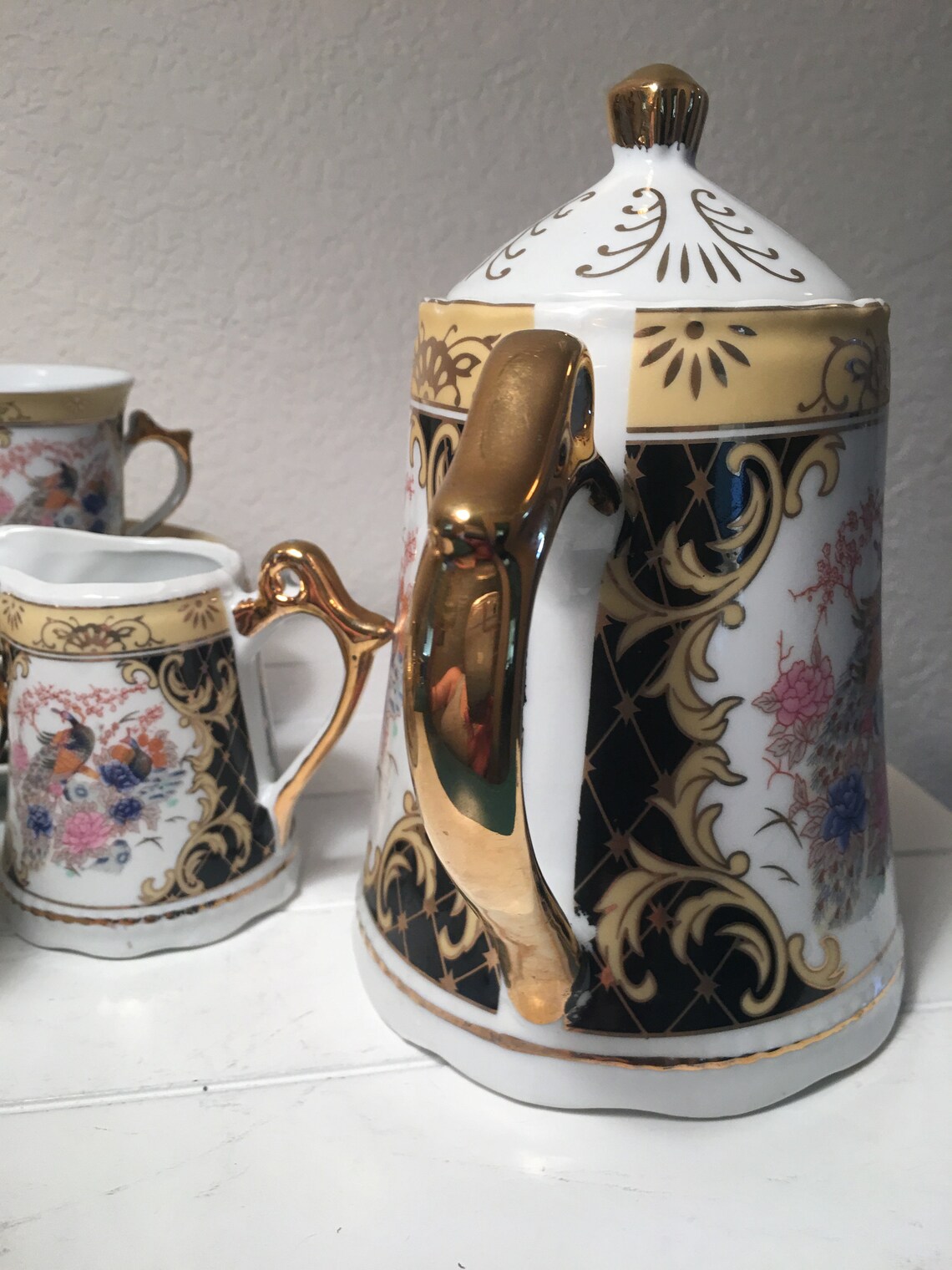 17 Piece Versace Tea Set Designed in Italy 65 Etsy