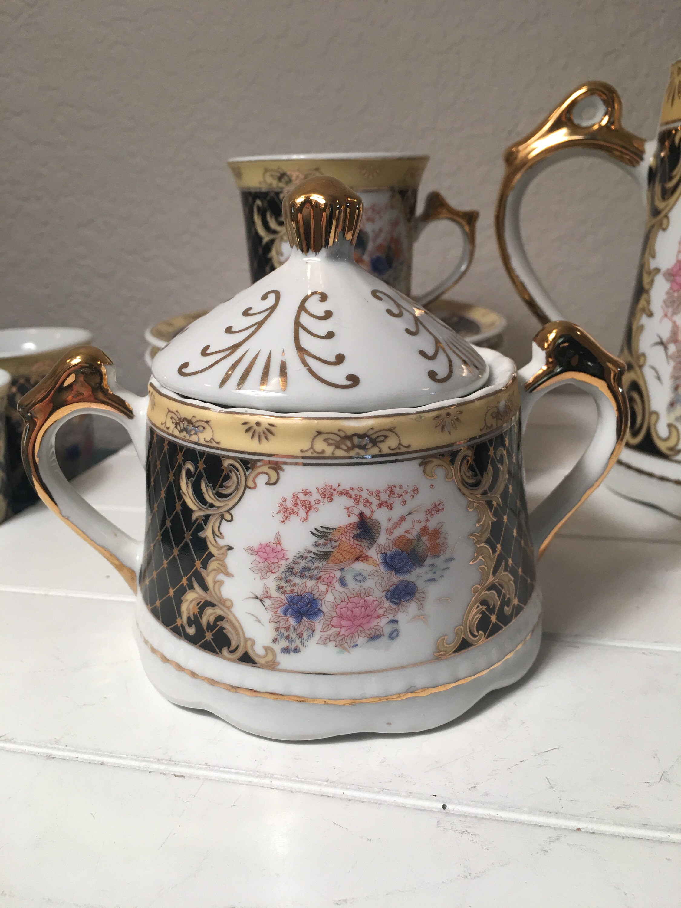 17 Piece Versace Tea Set Designed in Italy 65 Etsy