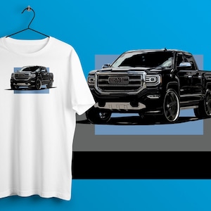 Truck Shirts Pickup Shirt Detroit Truck tShirt Car Shirt Gift For Men Auto Shirts Sport Shirt SUV Shirts Sierra Shirts GMC Shirts