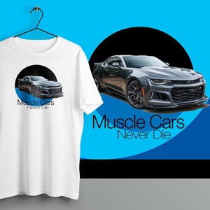 Car Lover Apparel American Muscle Tees Custom Car Shirts Auto Gifts for Men Camaro Shirt Auto Shirts Custom Auto Shirt Gifts for Women