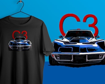 Klassiska muskelbil-t-shirts, biltröjor Muskelbiltröja Klassiska biltröjor för män Biltröjor för kvinnor Muskelbil-t-shirt American Muscle