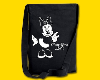 Disney Bag Disney Minnie Backpack Disney Drawstring Bag Mickey Mouse Drawstring Bag Disney Sling Bag Mickey Backpack Vacation Bag