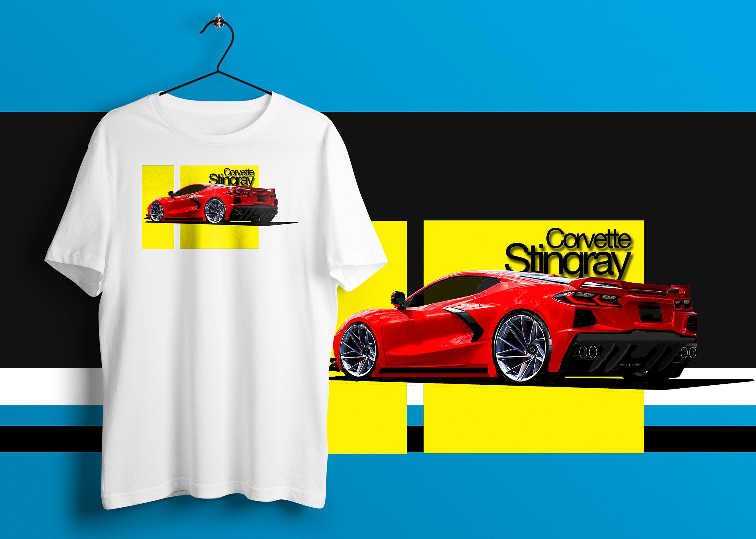 Car Shirts Corvette Shirt C8 Vette Tees Vette Shirt American | Etsy