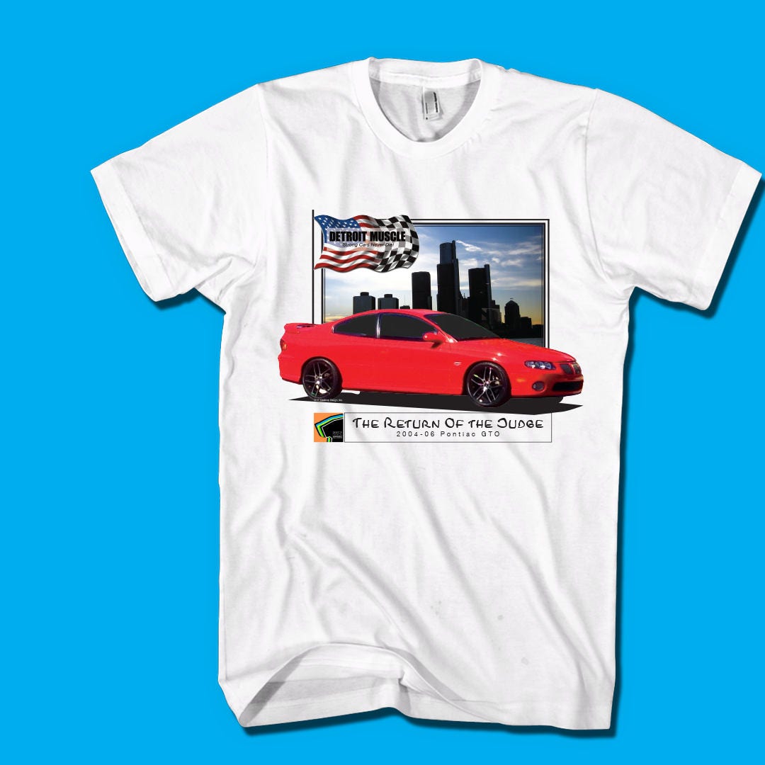 GTO Shirt Classic Car Shirts Detroit 