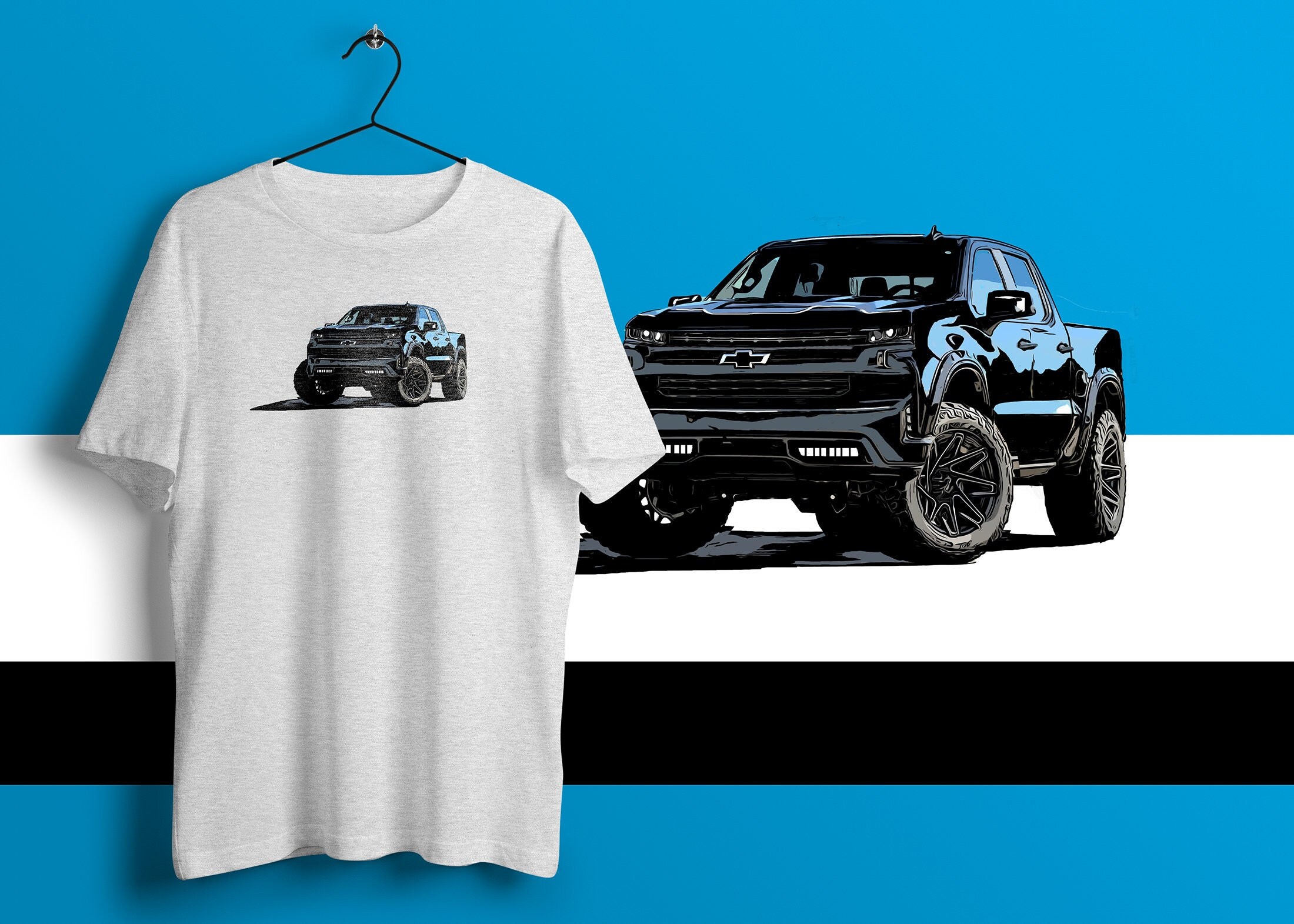 Truck Shirts Chevy Shirt Detroit Truck 