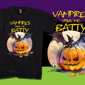 Fangtastic Dracula Shirt Retro Vampire Halloween Top Halloween Shirt Dracula Shirt Halloween tShirt Halloween Gifts Bat Shirt Vampire Fangs