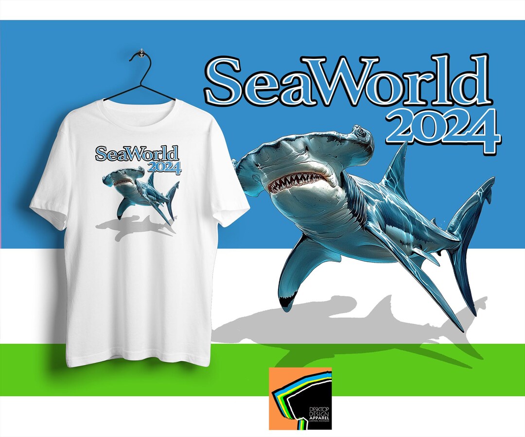 Marine Life Graphic Top Hammerhead Shirt Seaworld Shirt Hammerhead Tees ...