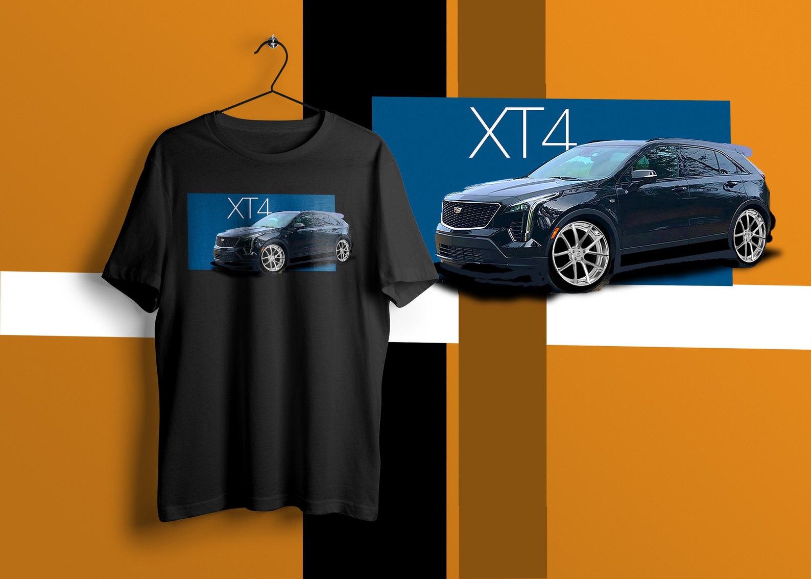 Cadillac Shirt Car Shirts XT4 Shirt Cadillac SUV Detroit Car Etsy