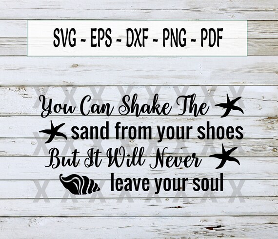 Download Beach Svg You Can Shake The Sand Svg Summer Svg Quote Svg Etsy