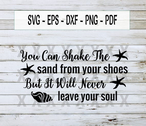 Download Beach Svg You Can Shake The Sand Svg Summer Svg Quote Svg Etsy