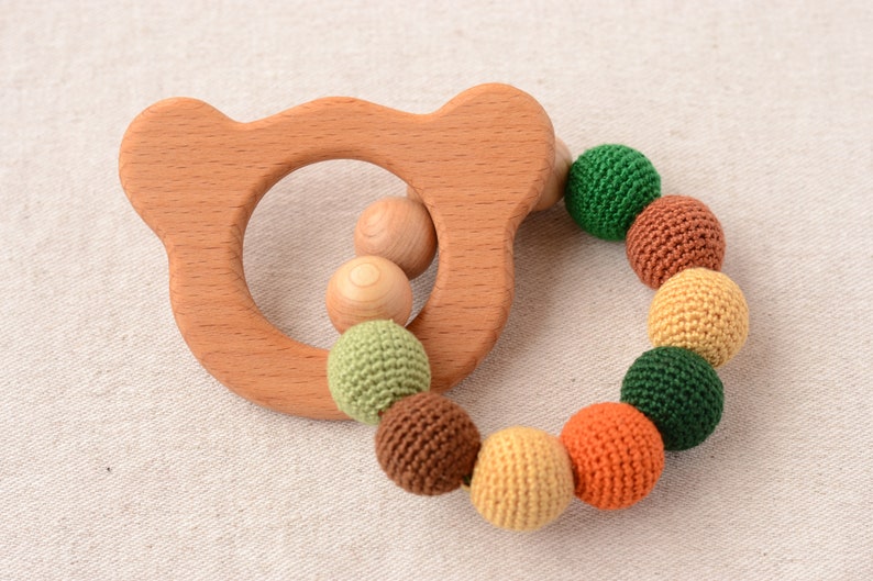 etsy wooden teether