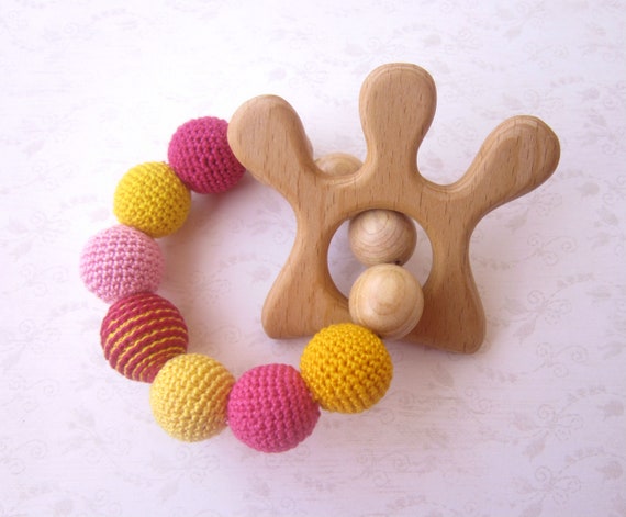 etsy wooden teether