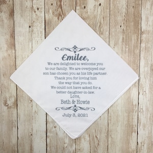 Gift for bride on wedding day, Wedding gift for bride from in-laws, gift for bride from parents on the groom, future daughter in law