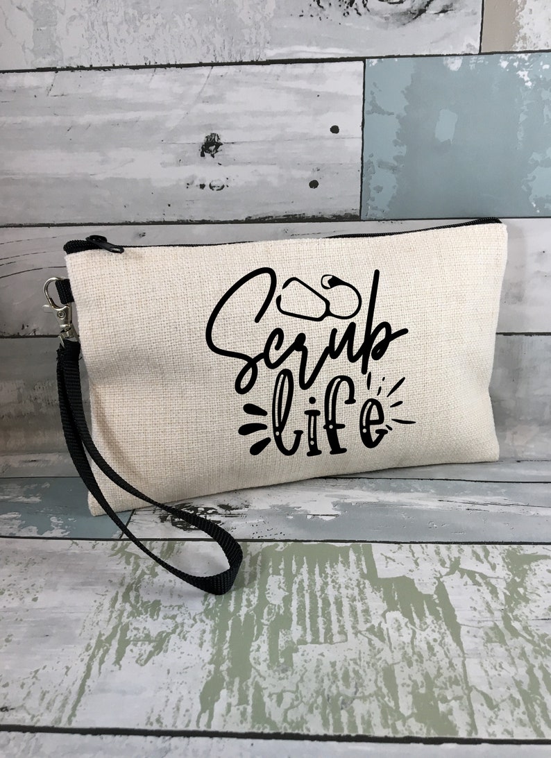 Scrub Life Makeup Bag Nurse Appreciation Gift Nurse Etsy